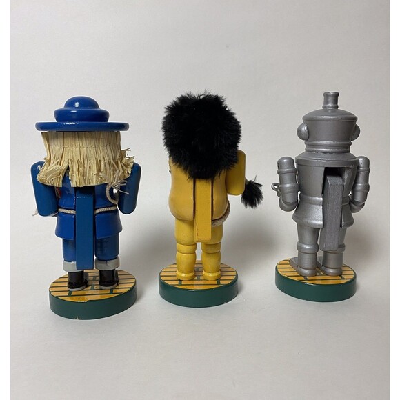 The Wizard of OZ Nutcracker Collection Kurt Adler 3 Piece Set Christmas Decor - Picture 3 of 11